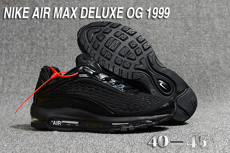 Nike Air Max Deluxe OG 1999 All Black Shoes